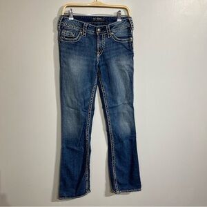 Silver Suki denim jeans 17” women’s 28/33